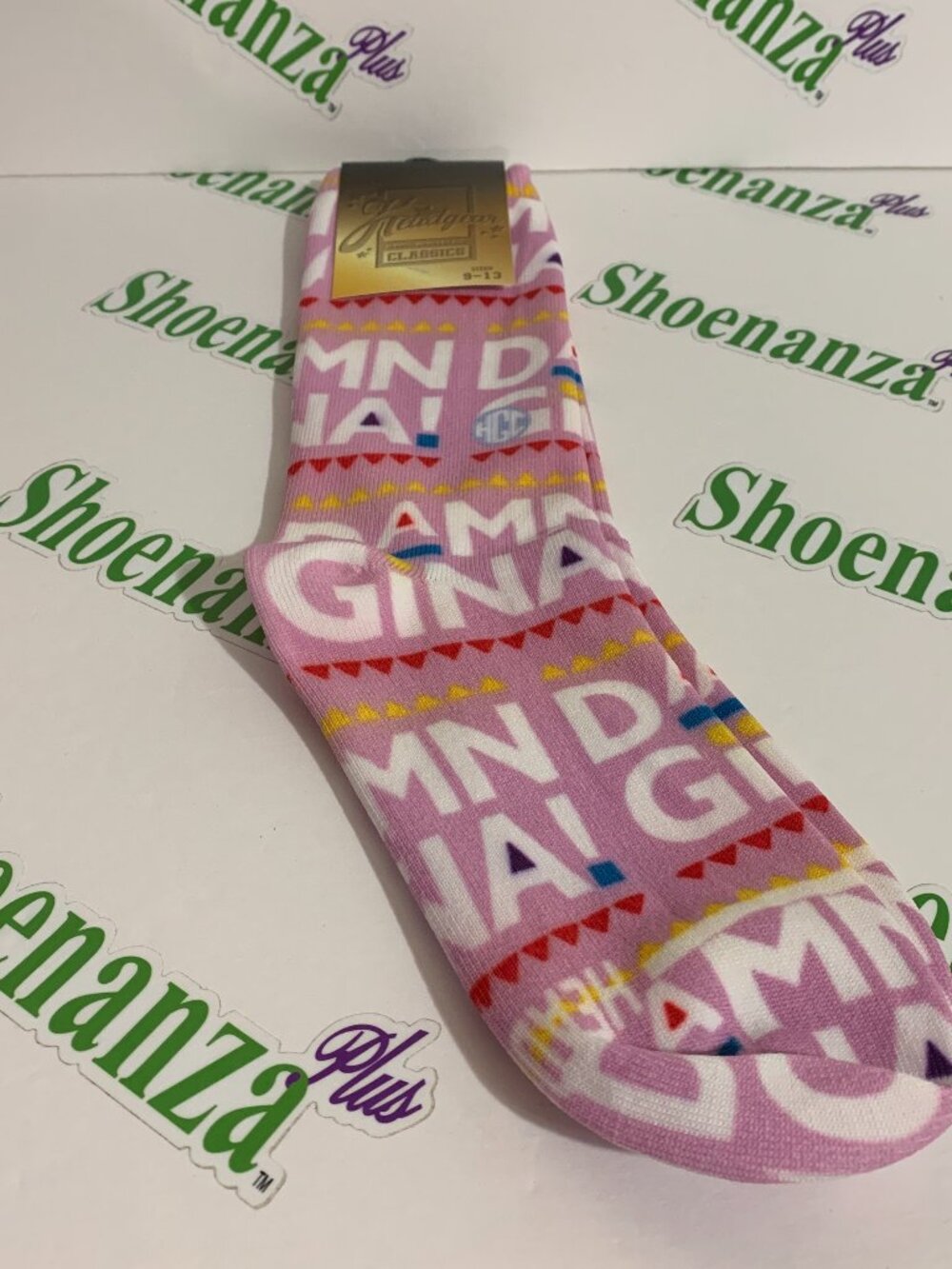 Headgear Classics Socks Damn Gina Martin Lawrence Crew Mens Size 9 - 13